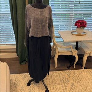 Free People Beach midi skirt set